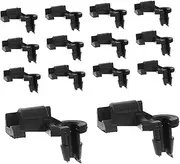 EXAOMBLE 20pcs Durable Automotive Door Clips Reliable Vehicle Door Latch Rod Retainers for Enhanced Safety and Stability Compatible with Ford