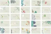 30PCS 1 Set Creative Postcards Artistic Beautiful Postcards, Hidden Story