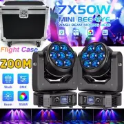 Utility Flight Case Road Case w/Wheels for 2Pcs 350W 7LED Moving Head Lights