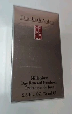 Elizabeth Arden Millenium Day Renewal Emulsion Cream 2.5 Oz/75 ML New Sealed