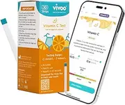 Vivoo Test Strip - Track Your Vitamin C Status at Home! 40-Second Test for Accurate Levels, Empowering You to Optimize Your Nutrition - 30 Strips