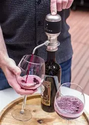 Electric Wine Aerator Decanter One Touch Luxury Bar Alcohol Aroma Taste Enhancer