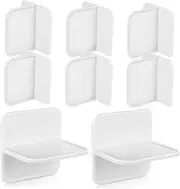 FOYTOKI Safe Your Home 8 Pcs Furniture Tip Kit Wall Anchors Without Drilling Secure Dresser Bookshelf Cabinet Child Adhesive Straps