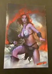 Red Sonja #1 Shannon Maer NYCC 2021 Virgin Variant Print Run 500 Sold Out!