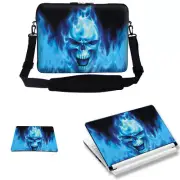 15.6" Laptop Computer Bag Case w Shoulder Strap & Matching Skin Mouse Pad 2601