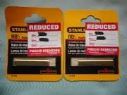 Lot of 2 Stanley RB5 Replacement Blades (5 Pack) for Traditional Plane 12-378
