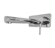 Vellano Murcia Pin Lever Wall Basin Bath Mixer Chrome