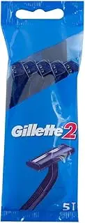 2 x Gillette 2 Twin Blade Razor 5 Pack