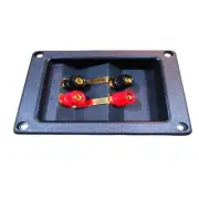 4 Way Terminals Cup Connectors for Speaker Box Subwoofer Banana Terminals Plug