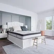 [EMMA + OLIVER] Astor 10 Inch Hybrid Pocket Spring Mattress, Full Mattress in a Box