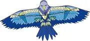 Frediuo Eagle Kite Easy to Fly for Kids and Adults,Outdoor Game Large Novelty for Park Outdoor Trip Beach for Beginners, Blue