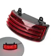 Rear Red Tri-Bar LED Tail Fender Tip Light For Harley Street Glide 2014-2019 15