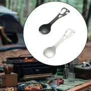 Camping Fork Spoon Lightweight Portable Tableware for Picnic Travel BBQ
