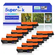 10PK CF230X Toner Fits For HP 30X LaserJet Pro MFP M227d M227fdn M227fdw M227sdn