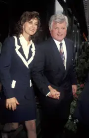 Ted Kennedy & Victoria Reggie 1992 Old Photo 2