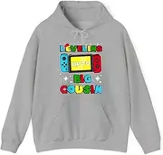 [X.Style] Leveling Up to Big Cousin Gaming Boys Girls Toddler ds006 Hoodie Grey S