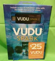 Vudu Spark Digital Media Streamer - HDMI Streaming Stick - BRAND NEW SEALED