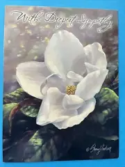 with deepest sympathy and loving memories thinking of you
