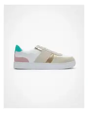 [Taking Shape] Orthotic Combo Zip Sneaker in White/Multi