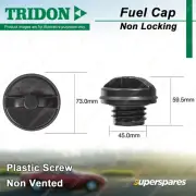 Tridon Non Locking Fuel Cap Plastic Screw 45.0mm for Kia Ceres 2.4L Diesel (for: Kia)