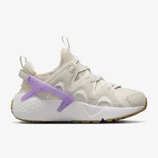 【NIKE 耐吉】休閒鞋 運動鞋 W NIKE AIR HUARACHE CRAFT 女鞋 米紫(DQ8031103)