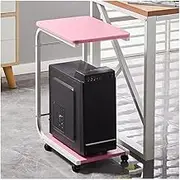 Printer Stand 2-Tier Printer Stand with Rolling Wheels Home Office Movable Printer Shelf CPU Holder Cart Standing Printer Printer Stand with Storage (Color : B)