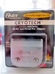 Oster A5 Animal Horse Cryotech Clipper Blade Set, Size 40, 78919-016, New