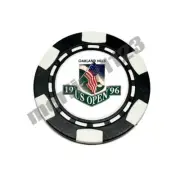 1996 US Open Oakland Hills - Dia-magnetic Clay Poker Chip Golf Ball Marker