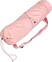 Anneome Yoga Mat Storage Bag Adjustable Straps Water Bottle Carrier Bag Laundry Backpack
