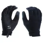 Serfas Men'S Full Finger Octane Black Medium