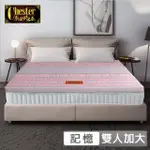 【CHESTER 契斯特】天絲水洗款 複合竹炭記憶薄床墊55KG/M3 6CM-6尺(雙人加大 矽膠薄墊)