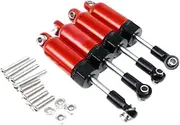 4PCS RC Shock Absorber, Assembled, Upgrade Parts Accessories Replace Spare Parts for B24 B36 B16 C24 1/16 RC Car
