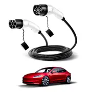Type 2 to Type 2 EV Charging Charger Cable 5 Meter 22kw for Tesla Model 3 Highland 2023-2025