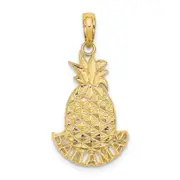 14K Yellow Gold Bahamas Pineapple Charm