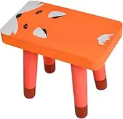 Gatuida Cartoon Wooden Boys and Girls Foot Stool Step Toddler Stool for Home