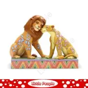 Jim Shore Disney Traditions - Simba and Nala Snuggling - Savannah Sweethearts