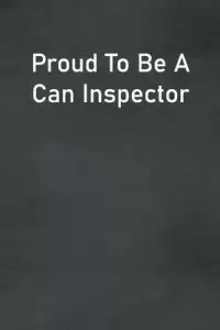 在飛比找博客來優惠-Proud To Be A Can Inspector: L