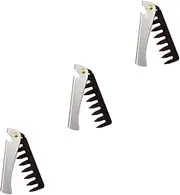 MERRYHAPY 3 Pcs Hair Comb for Men Static-free Detangler Brush Massage Comb Styling Tool for Men