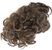 VICASKY Curly Messy Bun Hair Piece High Temperature Hair Extension for Ponytails Easy to Use with Elastic Band for Daily Wear Weddings and Special Occasions