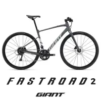 在飛比找momo購物網優惠-【GIANT】FASTROAD 2 鋁合金極速平把公路自行車