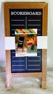 Chalkboard Easel Reversible double sided 13 X 6 inches NEW IN PACKAGE