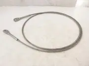 13' 1/2" Wire Cable w/MS20668-16 Stainless Terminal Wire Rope Swaging Eye End