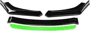 TDTAPN 4PCS Universal Car Front BUmper Splitter Lip Chin Body Kits Compatible for TOYOTA Compatible for NISSAN Compatible for Mazda Compatible for Subaru Compatible for Mitsubishi(White)