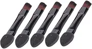 LALADEFIEE Makeup Brush Set 50pcs Double-Sided Eye Shadow Sponge for Blending and Sticking for Women