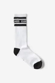 [Body] Body - Active Tube Sock - White/black bwc OS WHITE/BLACK BWC