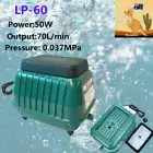 RESUN Air Compressor Oxygen Pump Shunt Aquarium Aerator Energy-saving Low Noise