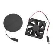Solar Vent Fan Efficient Performance for Pet House RV MG