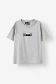 [Cotton On Kids] Cotton On Kids - Ice Cube Drop Shoulder Short Sleeve Tee - Lcn mt fog grey marle/ice cube 8 LCN MT FOG GREY MARLE/ICE CUBE