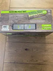 Super Sprouter 2 Tray Seedling Heat Mat Daisy Chainable 12" x 48"