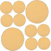 GLEAVI 10pcs Sanding Disks 60 Grit 6 Inch Self-adhesive Sandpaper Pads Round for Sander Attachment